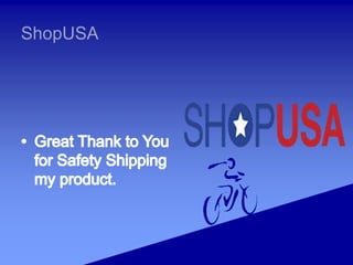 Shop usa ppt