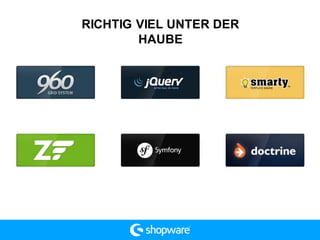 RICHTIG VIEL UNTER DER
HAUBE
 