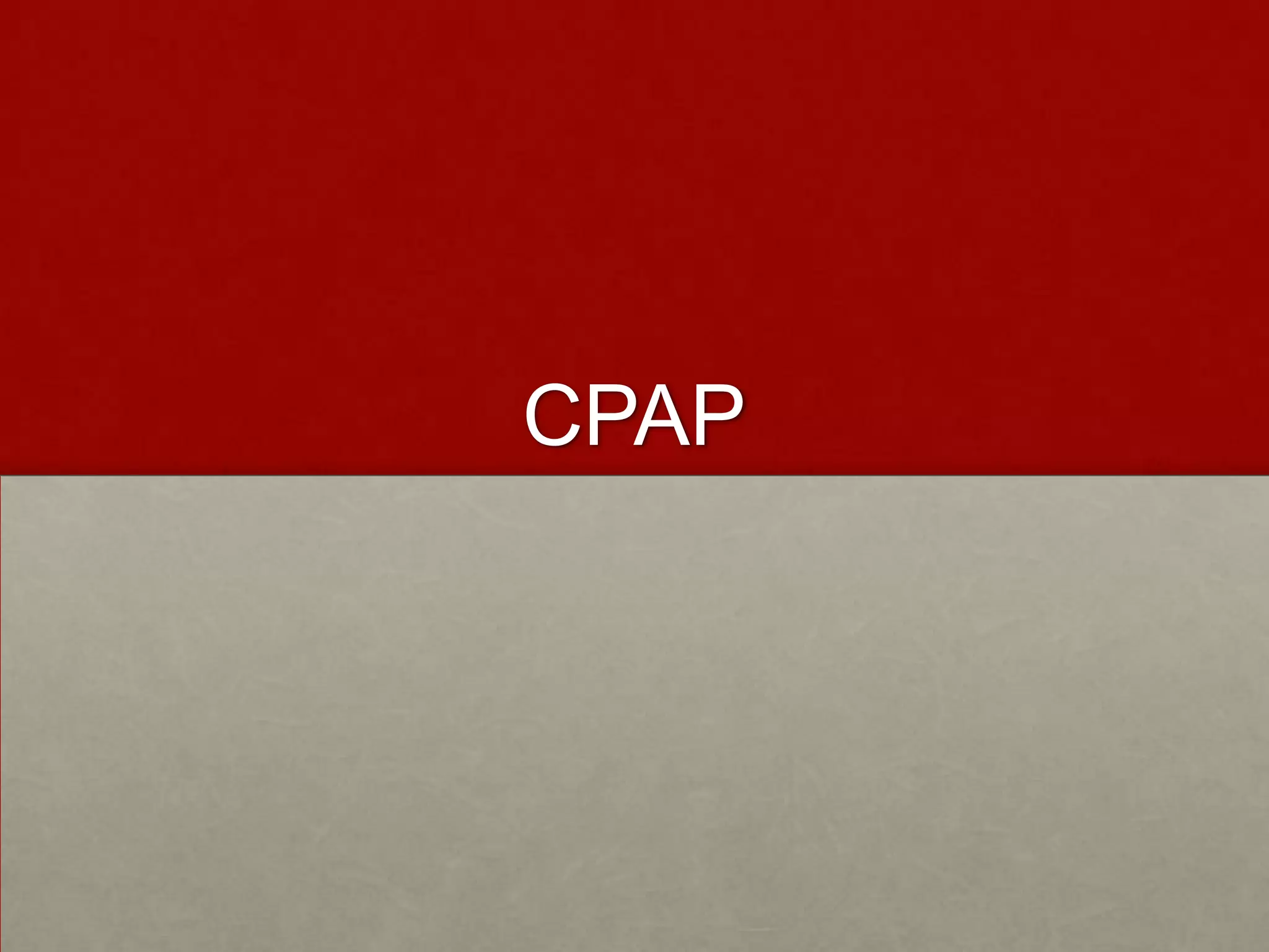 CPAP