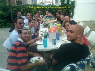 Sunday Barbecue – free and open to all 