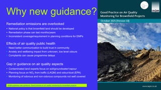 Good Practice on Air Quality Monitoring for Brownfield Projects ...