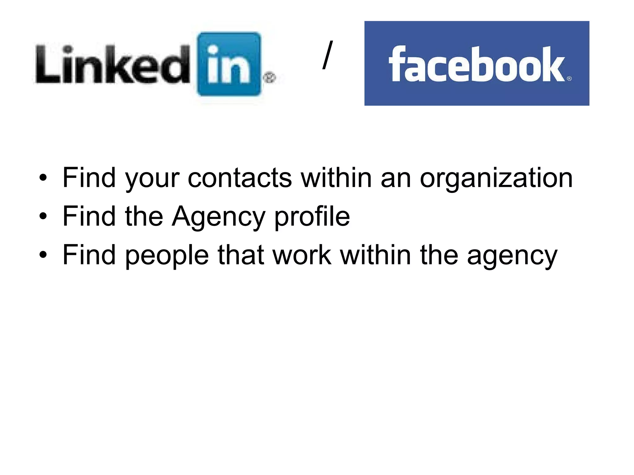 People are not getting jobs through their friends, they are getting jobs through their associations 
