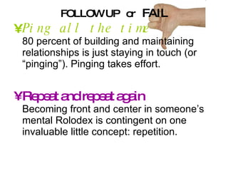 Less about Me, More about We  Change your Mind Set Return-on-Engagement   mutually beneficial relationships   