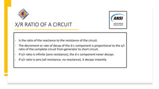 X R Ratio SHORT-CIRCUIT-CALCULATIONS-ANSI-VS-IEC-F (1).pptx
