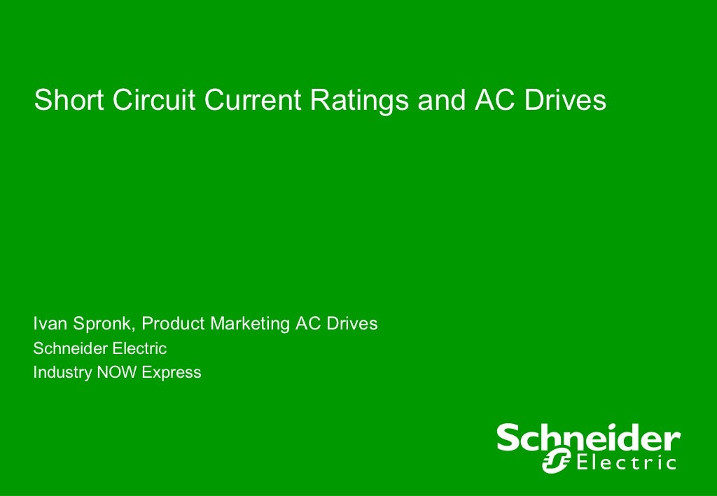 ShortCircuit Current Ratings and AC Drives