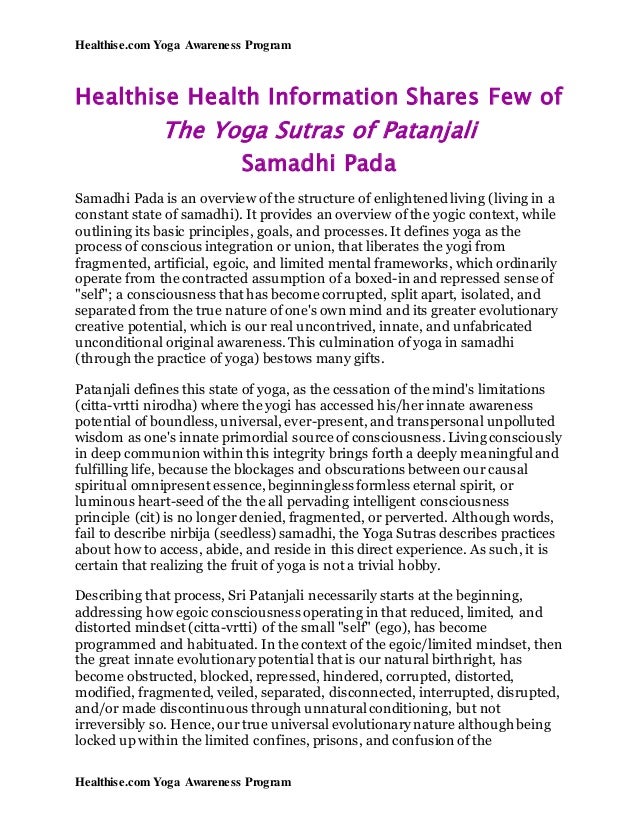 yoga information