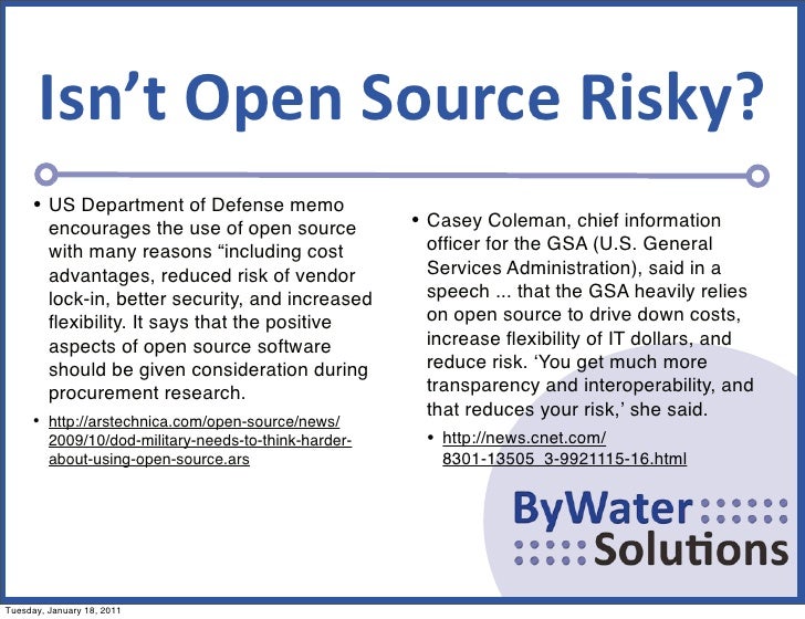 why open source software isn