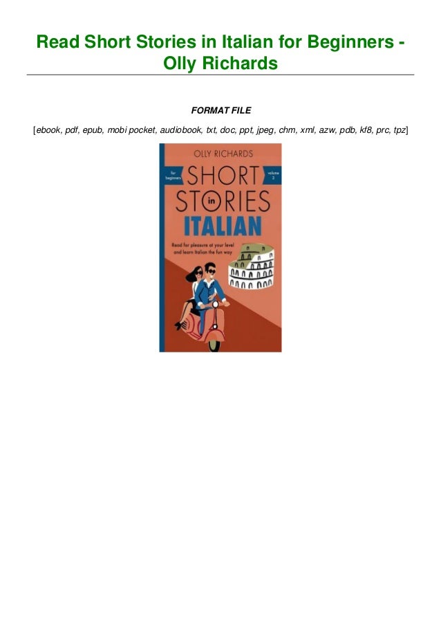 short stories in italian olly richards pdf