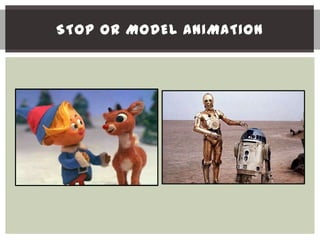 STOP OR MODEL ANIMATION
 