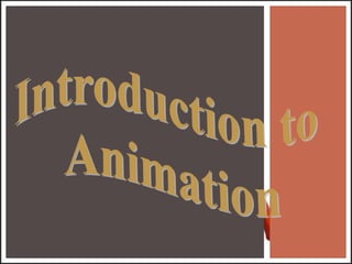 Introduction Animation Ppt