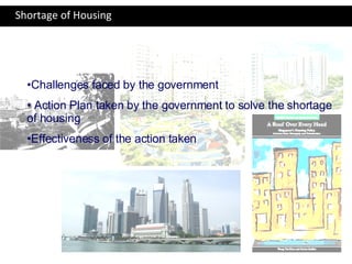 Shortage of Housing ,[object Object],[object Object],[object Object]