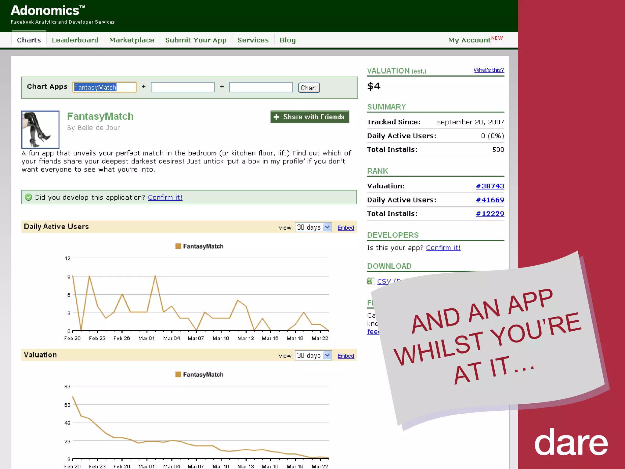AND AN APP WHILST YOU’RE AT IT…