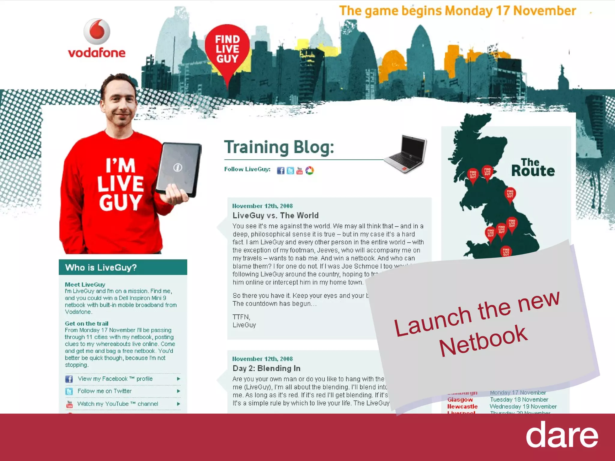 Launch the new Netbook