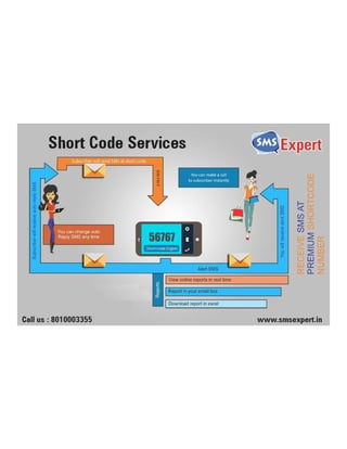 Short code sms service