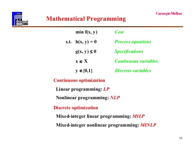 Mixed-integer Models for Planning and Scheduling - Ignacio E. Grossma…