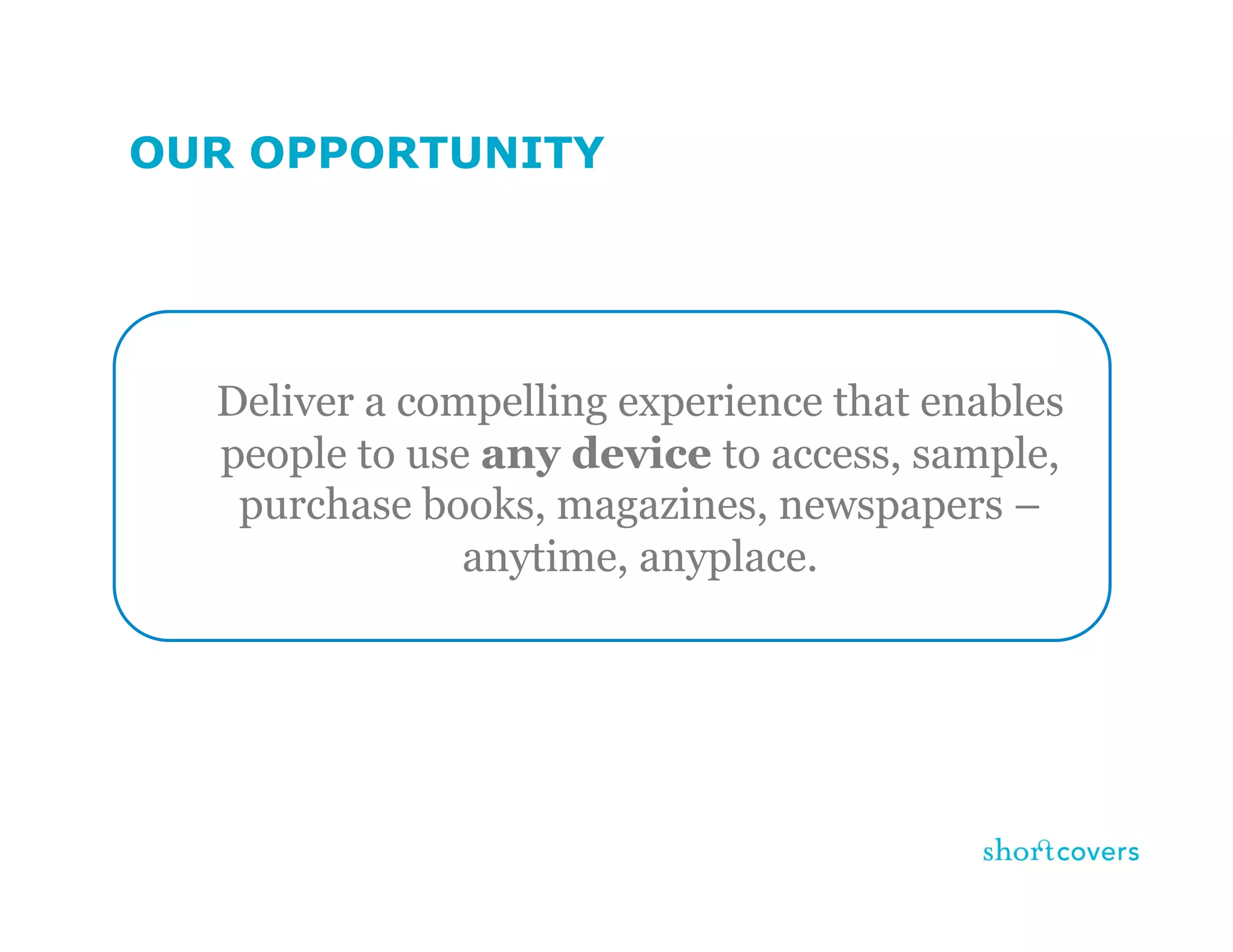 Shortcovers - Michael Serbinis - BookNet Canada Tech Forum 09