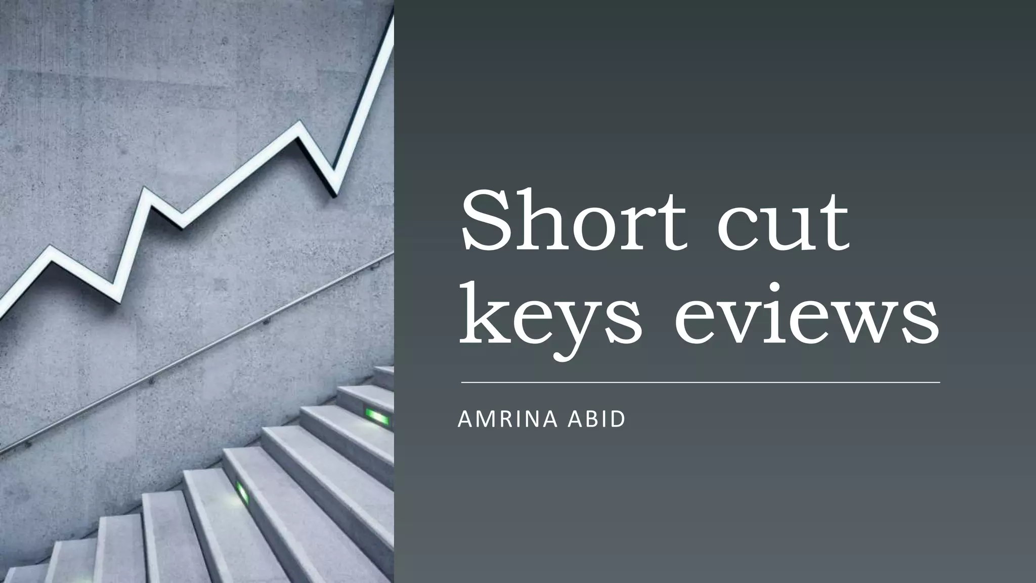 short-cut-keys-eviews-ppt