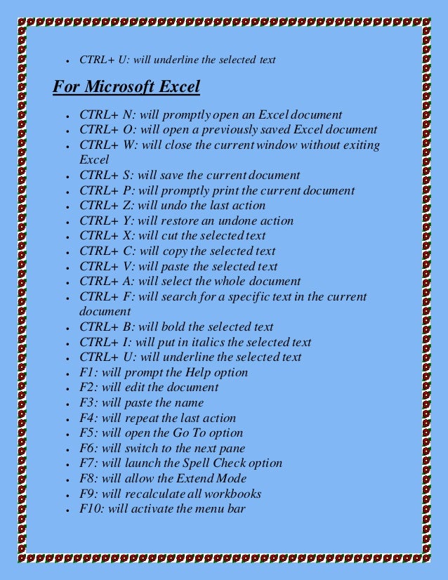 windows 10 shortcut keys
