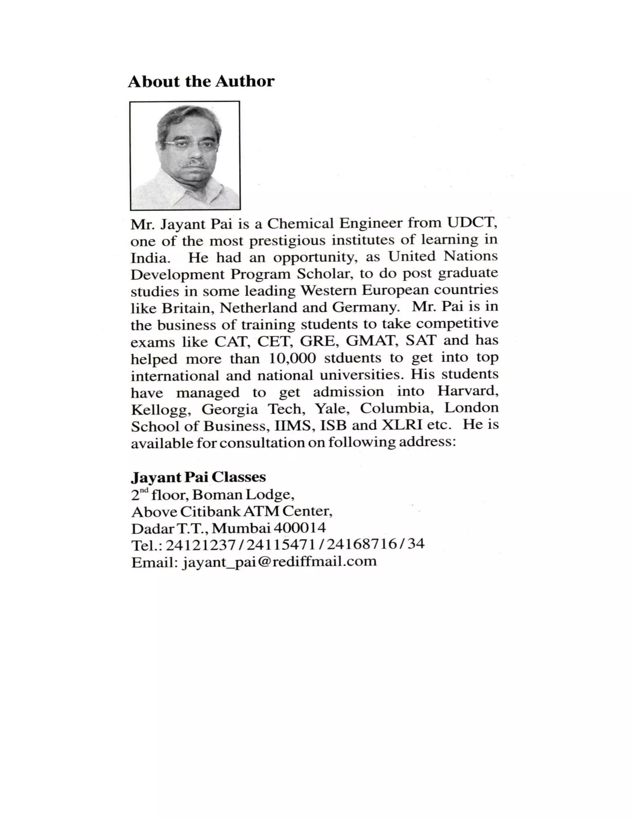 Shortcuts in  Mathematics for CAT, CET, GRE, GMAT or any similar competitive test