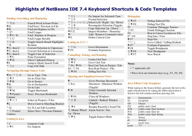 Keyboard shortcut for next change