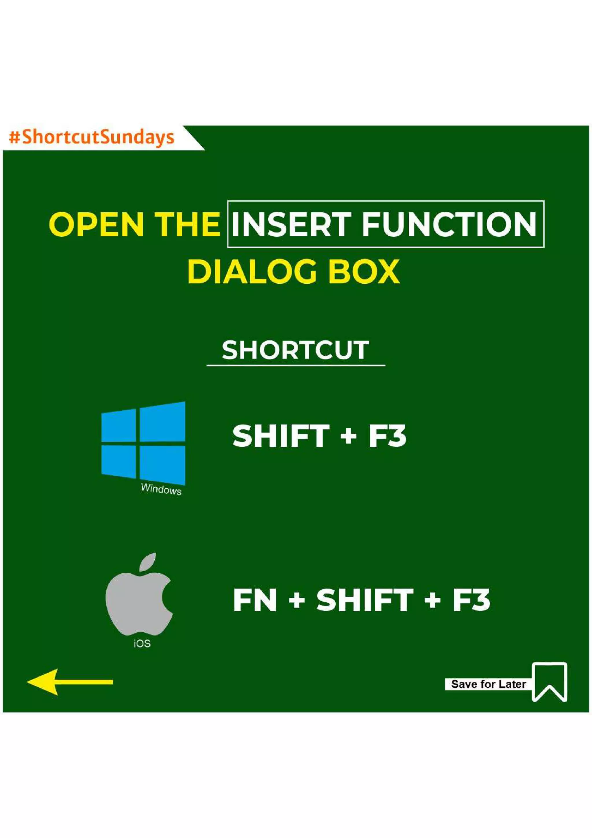 Excel Tips and Tricks