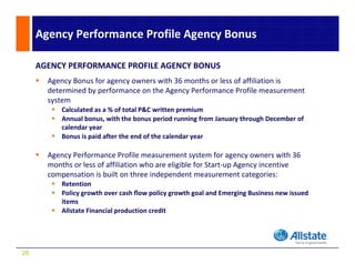 Allstate Exclusive Insurance Agency Ownership Opportunity Overview | PDF