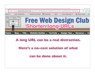 Shorten a URL