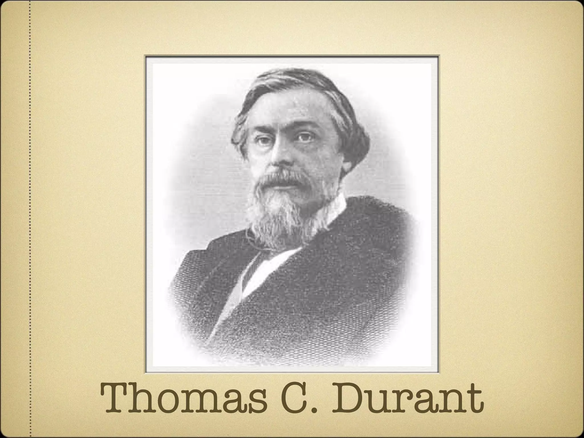 Thomas C. Durant 