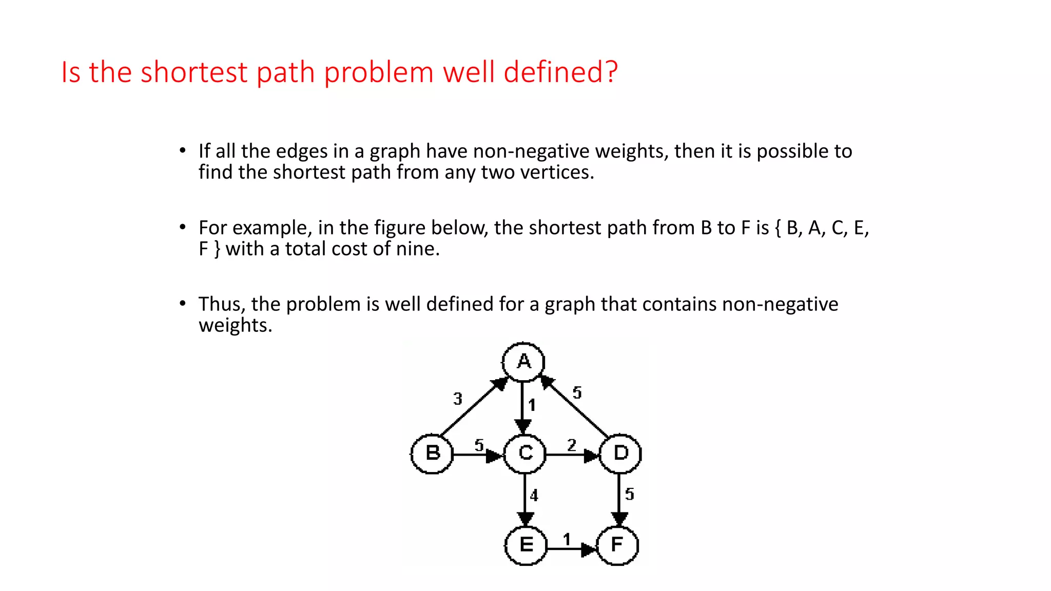 Shortest path problem | PPT