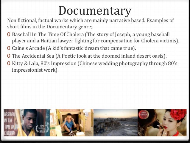 Popular Short film genres