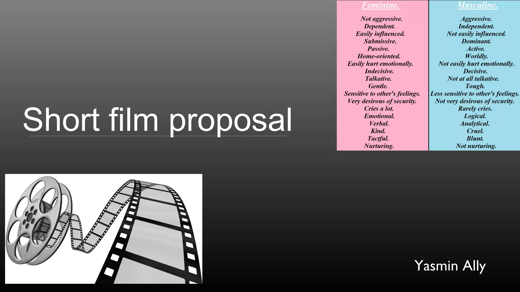 Short film proposal | PPT