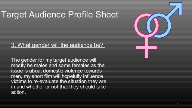 Audience profile essay