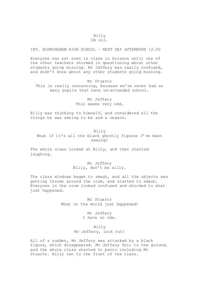 Short Film Scripts For Students - goodsitecoffee