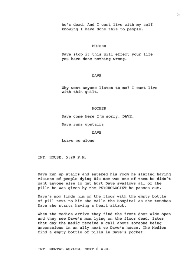 Short film script PDF | PDF