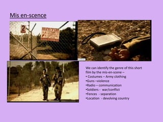 Who is the target audience for this film?I think that teenagers are the target audience for this film as the main character is a teenager and the film focuses on teenage issues and emotional problems, so they are able to empathise and relate to them. However, the two teenagers live in a very large house, which is very unrealistic for two young people. The boy also has a job as a travel agent, rather than being at school or college so they are almost acting out an adults lifestyle. What type of camera shots are used?       At the beginning of the film many wide shots are used to captivate the scene and highlight the main characters (the young boys) place of work, where he lives etc. However, after his deformity close up shots are mainly used to highlight his smile and the fact that his deformity is now stuck with him. 