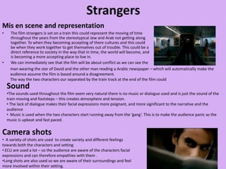 Mid shot – is used to see body and facial expressions – top photo could suggest intimidation 