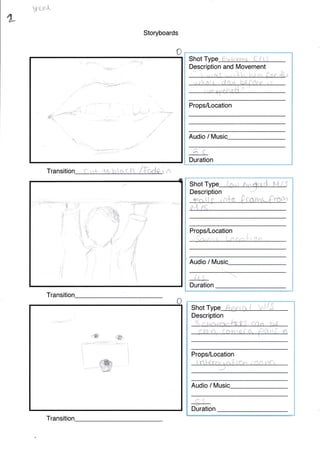 Short Film Layout Short film storyboard | PDF