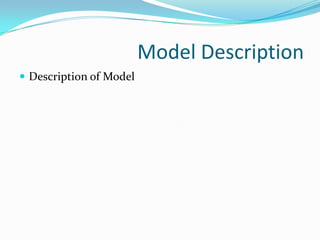 Model DescriptionDescription of Model 