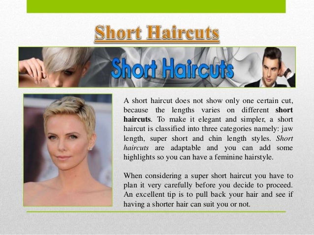 Pictures Of Short Haircut