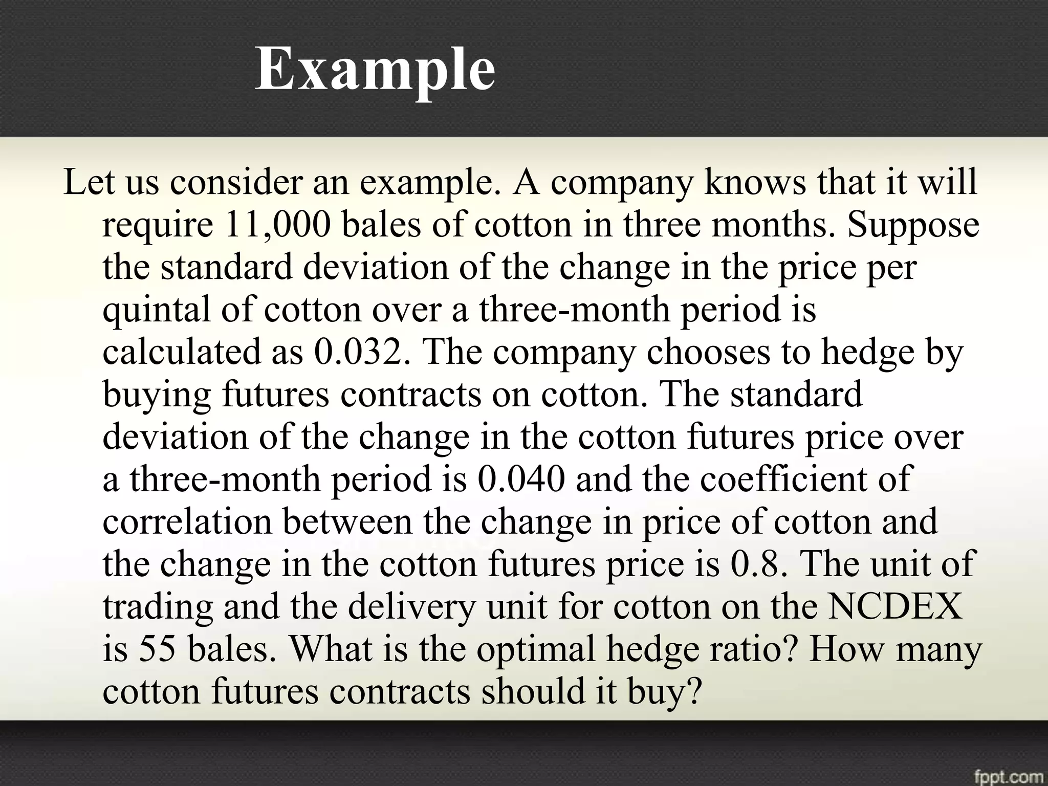 Short hedge and Long hedge PPT