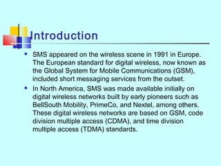 Short message service | PPT