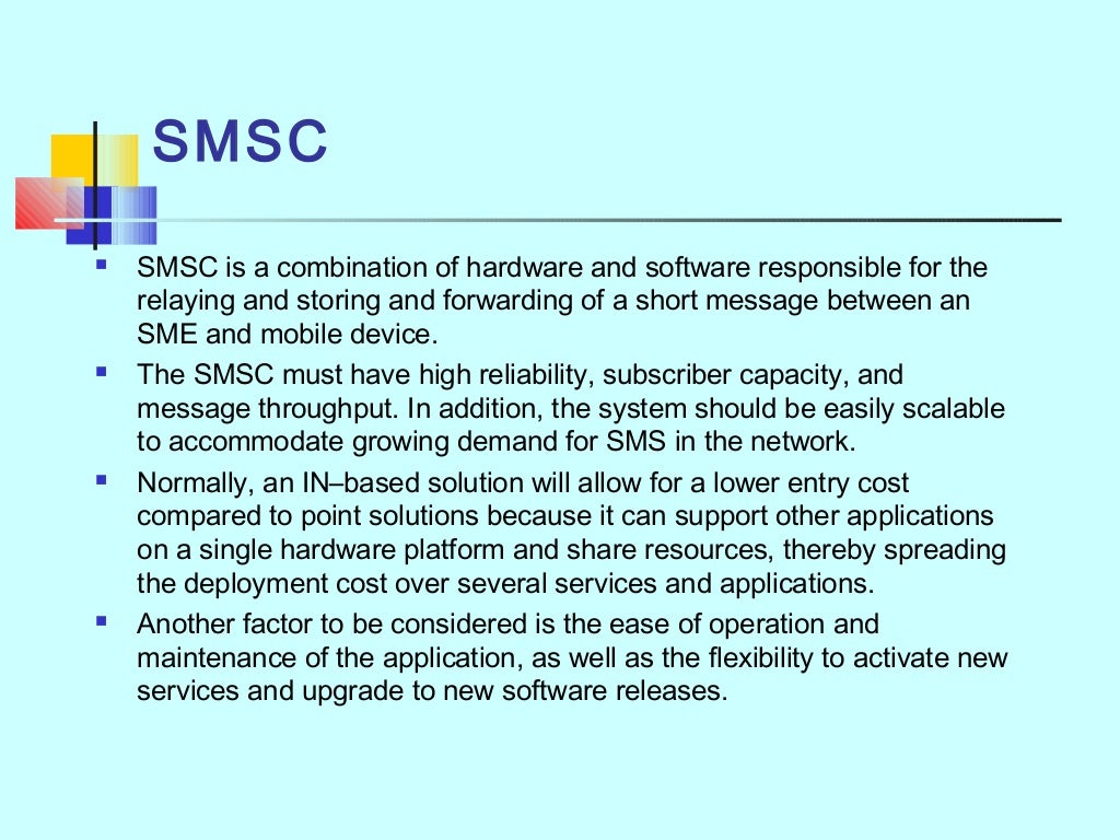 Short message service