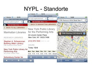 NYPL - Standorte 