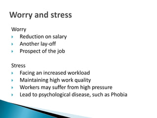 Increased turnover intentions
