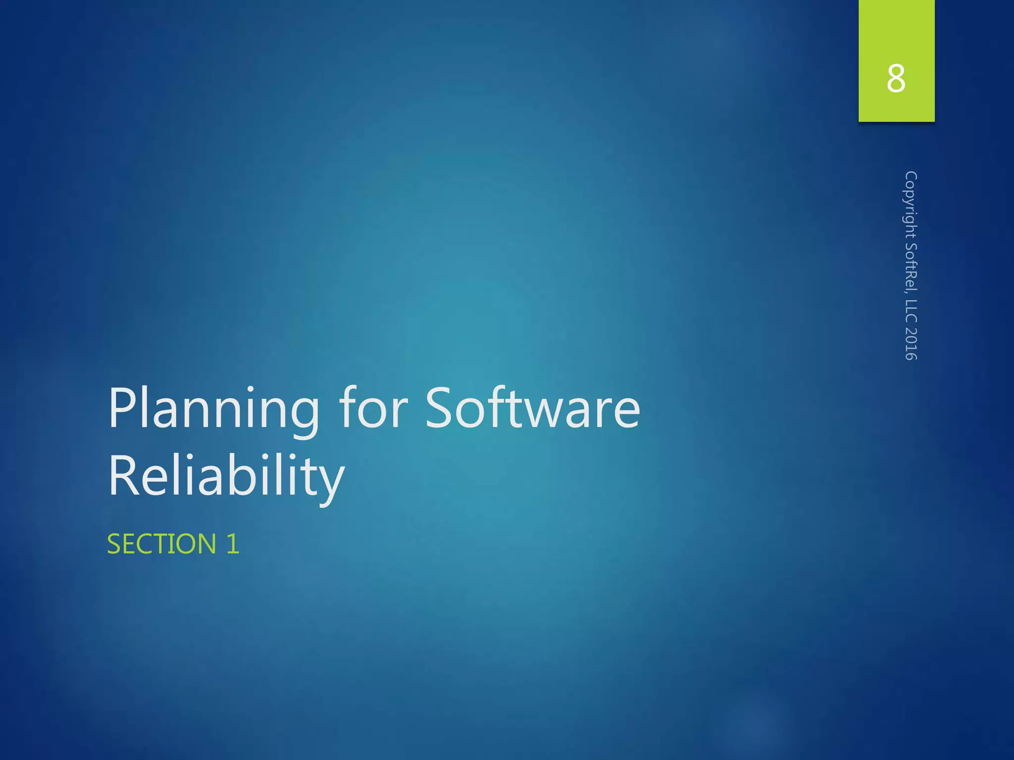 Overview of software reliability engineering | PPTX | Operating Systems ...