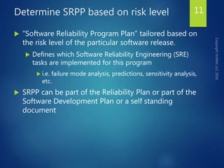 Overview of software reliability engineering | PPTX