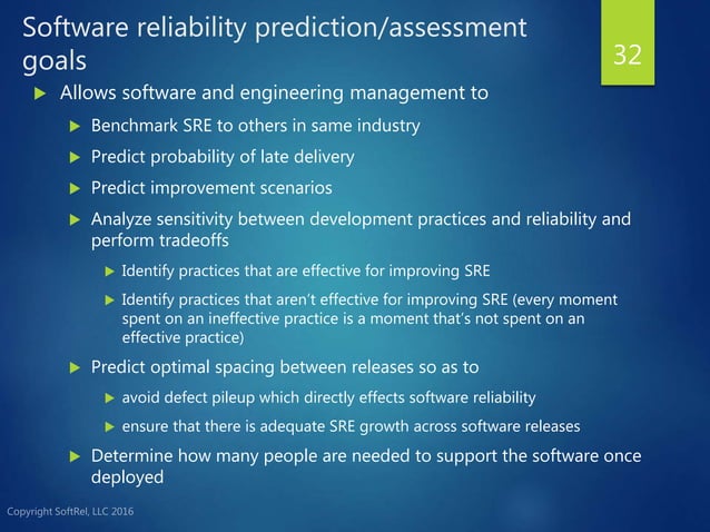 Overview of software reliability engineering | PPTX | Operating Systems ...