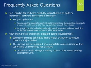 Overview of software reliability engineering | PPTX