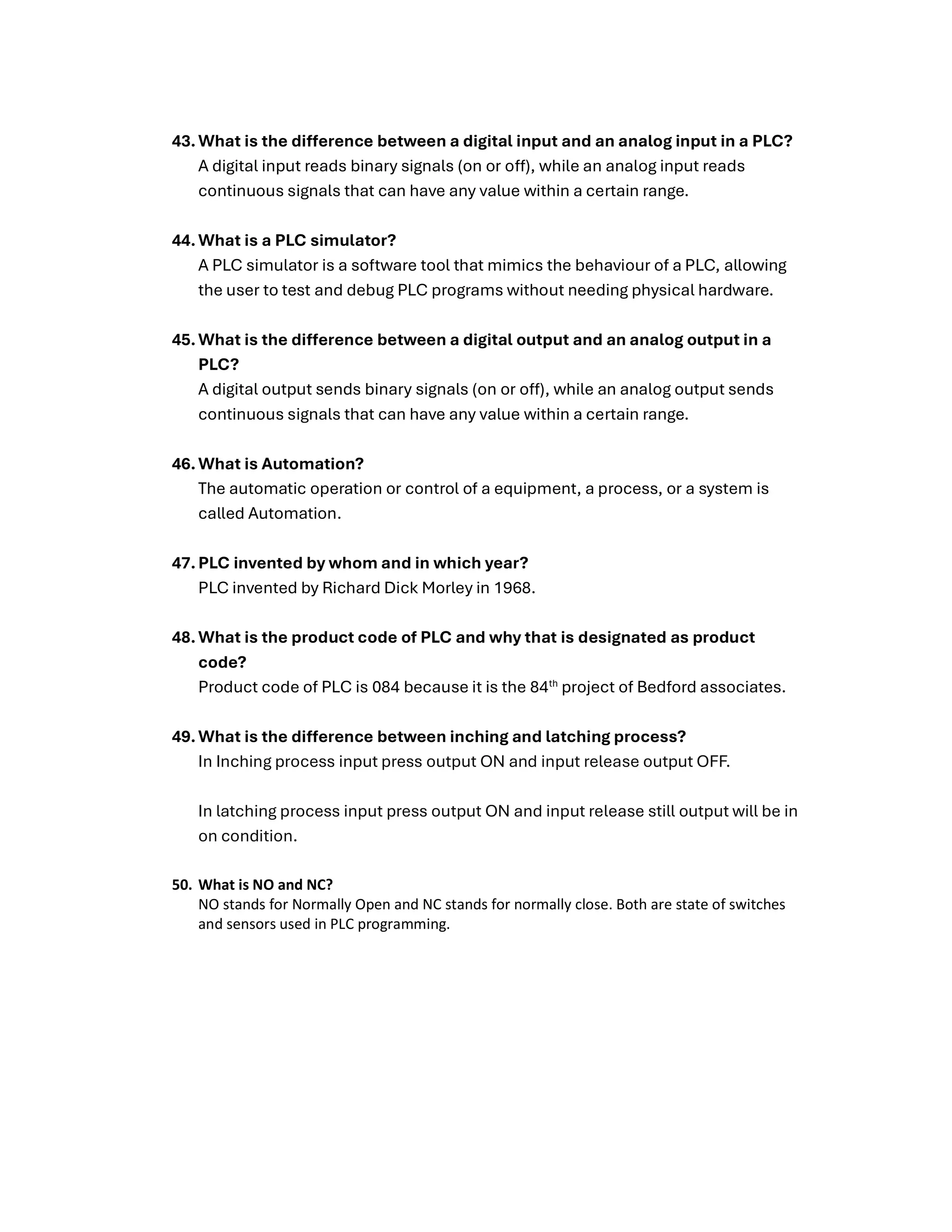 Programmable_Logic_controller_short_questions | PDF