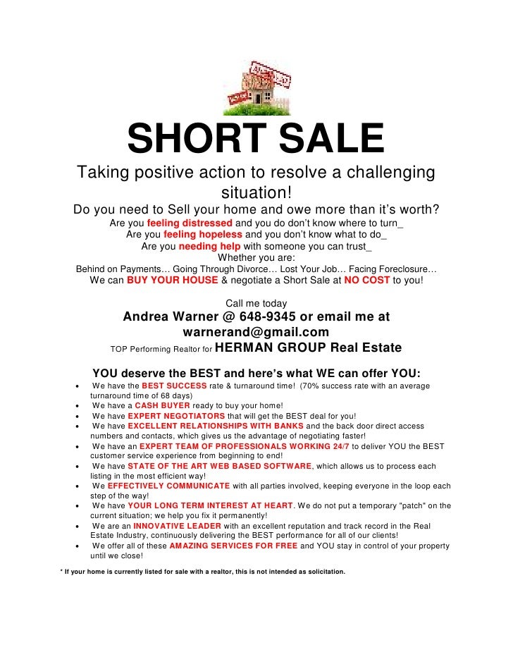 for sale flyer